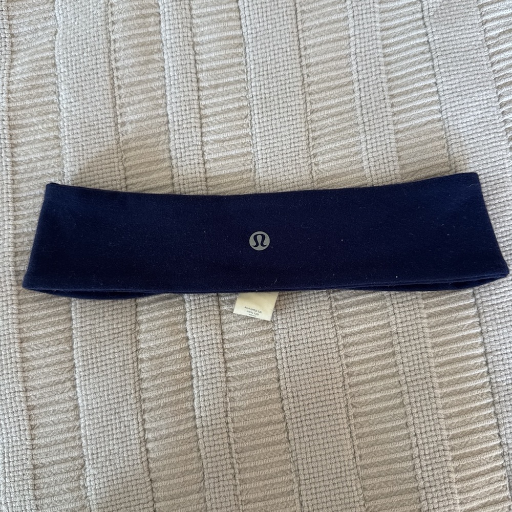 lululemon athletica navy Headband